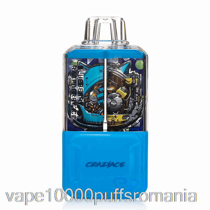 Vape Romania Crazyace B15000 De Unica Folosinta Gheata De Afine Zmeura